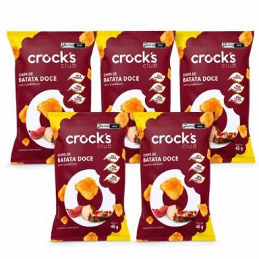 Imagem de Combo 5 uni crocks club batatas doce chips bruscheta 45g