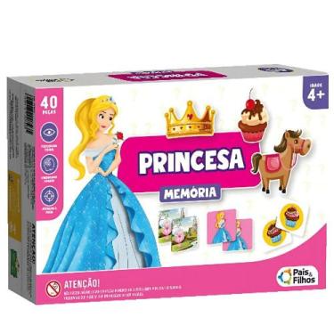 Imagem de Jogo da Memória Princesas - Pais E Filhos - PAIS E FILHOS (GALA)