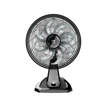 Imagem de Ventilador De Mesa Wap Flow Turbo 50cm 8 Pás 220V, Preto e Cinza, 220V