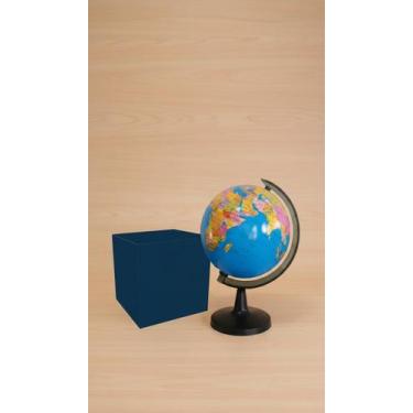 Imagem de Globo Terrestre Giratório 23cm Base Plástico Mesa - Congratulations St