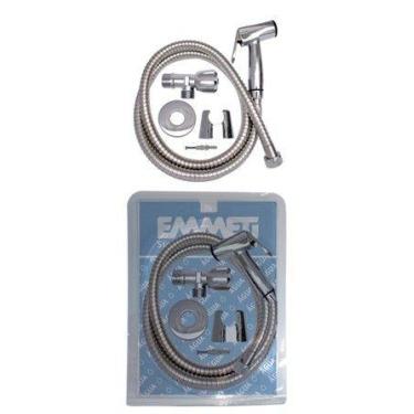 Imagem de Ducha Higienica Eco 1/2 Gatilho Metal E Registro Abs, Emmeti