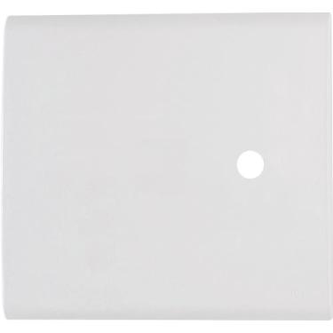 Imagem de Placa com 1 Furo 4x4 9,5 mm Tramontina Liz Branca