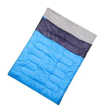 Imagem de LIANG Saco de dormir duplo para acampamento outono e inverno interior e exterior viagem fácil de carregar tapete de dormir adequado para viagem e manter aquecido