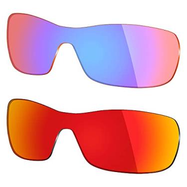 Imagem de 2 pares de lentes polarizadas de substituição da Mryok para óculos de sol Oakley Antix – Opções
