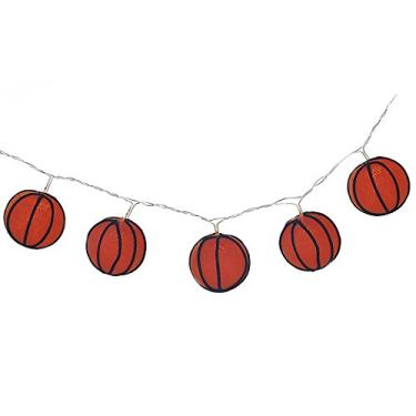 Imagem de Luminária Decorativa Basquete - Pilha, Cormilu, Multicor