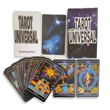 Imagem de Baralho Tarot Universal Azul 24 Cartas Oráculo