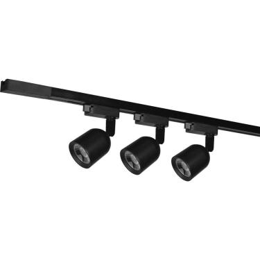 Imagem de Kit Trilho LED com 3 Spots 7W Elegance Avant 6500K Luz Branca