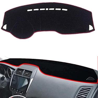 Imagem de JEZOE Capa de painel de carro para painel de controle tapete de proteção solar, para Mitsubishi ASX RVR Outlander Sport 2011-2017 2018 acessórios