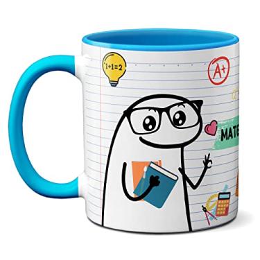 Imagem de Caneca Professor De Matemática Vocês Que Precisam De Nota (Azul)