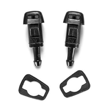 Imagem de Bocais para arruela de para-brisa dianteiro - para Dodge, Jeep, Ram - Substitui OEM #: 4805742AB, Kit de jato de spray (pacote com 2) A7860F