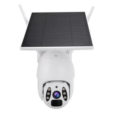 Imagem de CCTV de detecção de movimento, câmera solar 4G de alta definição 1080P 2 vias de áudio para vigilância externa(#1)