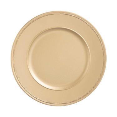 Imagem de Sousplat Flocos De Natal Brilho 33 cm - Home Style