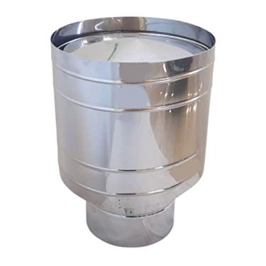 Imagem de Chapéu Canhão De Aço Inox 430 Brilhante 9 Polegadas Sputnik