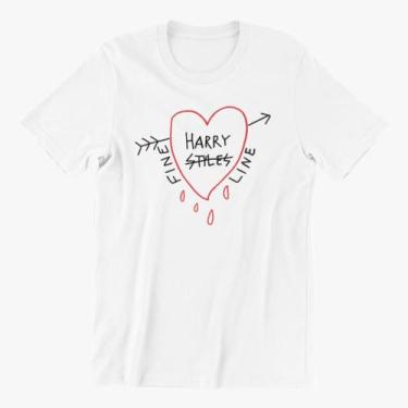 Imagem de Camiseta Tshirt Harry Styles Cantor Música Fine Line Algodão - Dking C