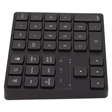 Imagem de Teclado numérico sem fio de 35 teclas, teclado numérico design ergonômico retorno rápido ampla compatibilidade 2.4G