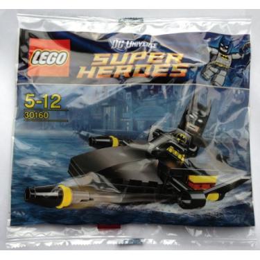 Imagem de LEGO Conjunto de super-heróis do universo DC #30160 Batman Jetski ensacado