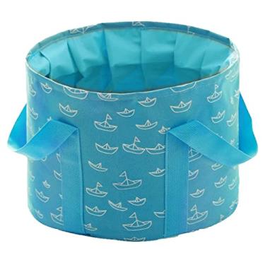 Imagem de LAURAG Bacia dobrável para banho de pés 25L grande dobrável bacia de banho de pés portátil viagem banheira de banho de pé pedi casa spa de pés balde de água dobrável para imersão banheira de lavagem d