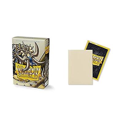 Imagem de Dragon Shield Matte Mini Japanese Ivory 60 ct Card Sleeves Individual Pack