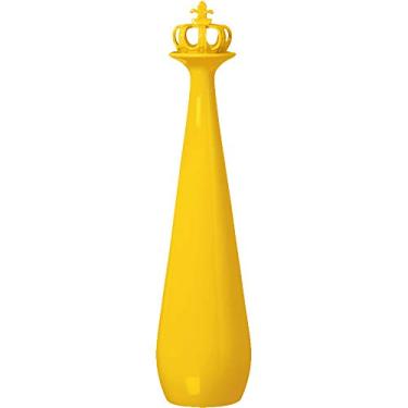 Imagem de Garrafa Vienna Com Coroa Ceramicas Pegorin Amarelo