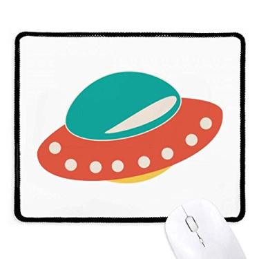 Imagem de Mousepad Alienígena Monster UFO com borda costurada para jogos