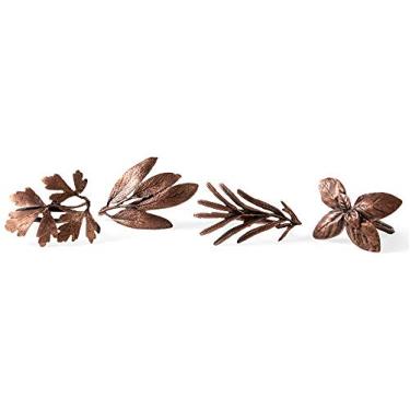 Imagem de Kit Mix de Ervas com 4 Anéis de Guardanapo, Acervo Panelinha, 111726, Cobre