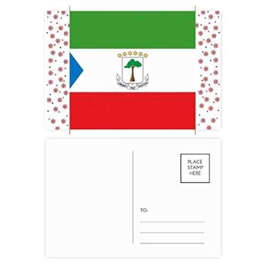 Imagem de Cartão postal com bandeira nacional da Guiné da África, Natal, Natal, celebração, cartão postal