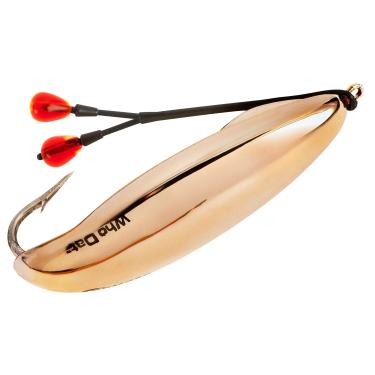 Imagem de Bomber Isca de pesca Saltwater Grade Who Dat Weedless Chocalho Colher - Ouro
