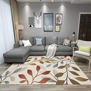 Imagem de jia cool Carpete, marroquino, boêmio, fácil limpeza, para quarto, cozinha, sala de estar, tapete de área sem queda, 80 x 160 cm Geometria-35