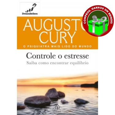 Imagem de Livro Controle o Estresse Augusto Cury Ciranda Cultural Inteligência Emocional Auto Ajuda Crescimento Liderança