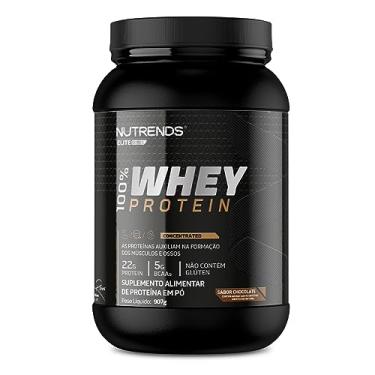 Imagem de Nutrends Whey 100% Protein Pure 907G - 76% De Proteína Pura - Sabor Chocolate