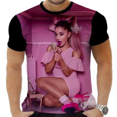 Imagem de Camiseta Camisa Personalizada Famosos Ariana Grande 4_X000d_ - Zahir S