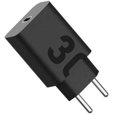 Imagem de Carregador de Parede Motorola TurboPower 30W USB-C Sem Cabo - Preto