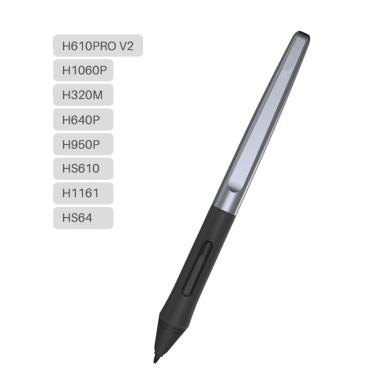 Imagem de Pw100 caneta caneta caneta digital sem bateria para huion h640p/h950p/h1060p/h1161/hc16/hs64/hs610