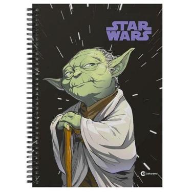 Imagem de Caderno Star Wars Culturama Pautado 80fl 1 Matéria