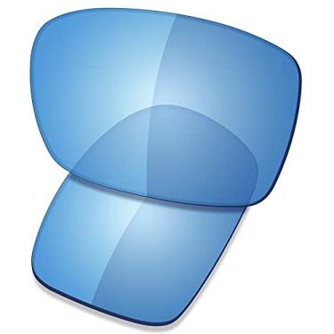 Imagem de SAUCER Lentes de substituição premium para óculos de sol Oakley Turbine OO9263 High Defense - HD Ocean Polarizado