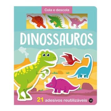 Imagem de Cola E Descola - Dinossauros - Vol. 1