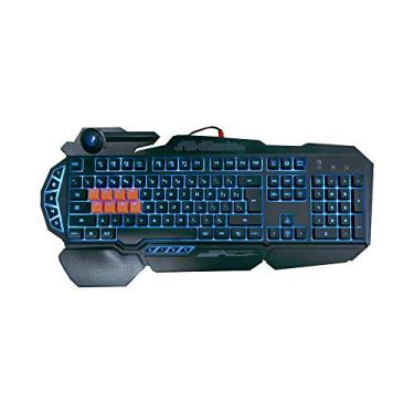 Imagem de Bloody Teclado mecânico para jogos B318 com 8 teclas Light Strike (LK) semióptico – 9 teclas macro dedicadas – retroiluminado por LED de 3 cores – Interruptor preto de 8 LK