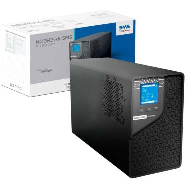 Imagem de Nobreak 1800VA SMS Premium, Senoidal, Bivolt Automático, Saída 115V, 8 Tomadas, Wi-Fi - 29502