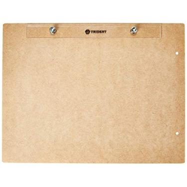 Imagem de Prancheta Portátil Artística em Mdf com 4 mm de Espessura, Trident 48-A4MA, Natural, Formato A4