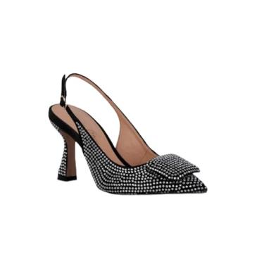 Imagem de Scarpin Aviamento Frontal Hotfix Preto Luiza Barcelos