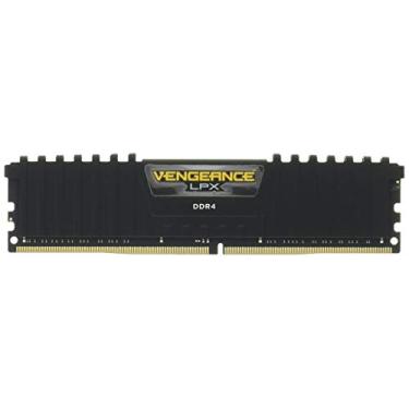 Imagem de Kit de memória Corsair CMK32GX4M2A2666C16 Vengeance LPX, DDR4, DRAM 2666 MHz (PC4-21300) C16, 32GB (2x16GB), preto