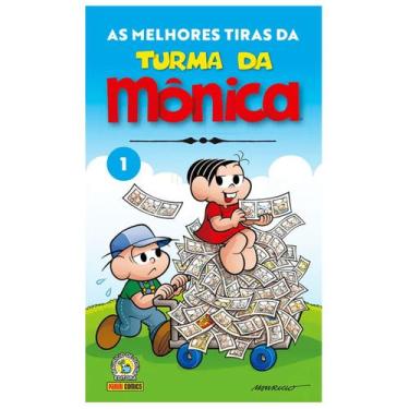 Imagem de Hq As Melhores Tiras Da Turma Da Mônica Pocket - Panini