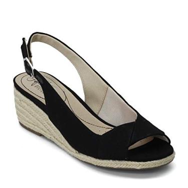 Imagem de LifeStride Women's Socialite Espadrille Wedge Sandal