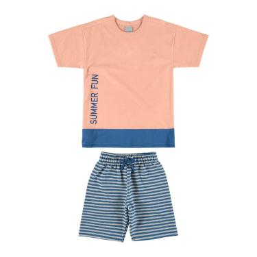 Imagem de Conjunto Camiseta/Bermuda Infantil Malwee 97383-Masculino