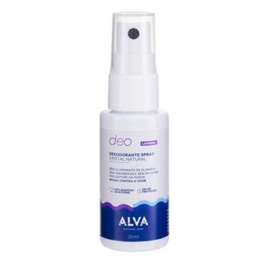 Imagem de Alva Desodorante Spray Cristal Natural Lavanda Vegano 30ml