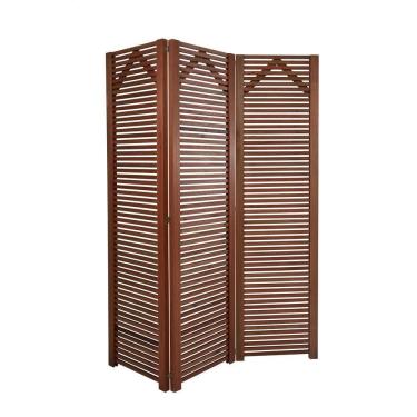 Imagem de Biombo Florença 3 folhas Madeira Ref. 042 VivaLigna