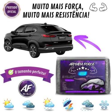 Imagem de Capa De Cobrir Carro Fiat FastBack Sem Forro Impermeável Armada Force 