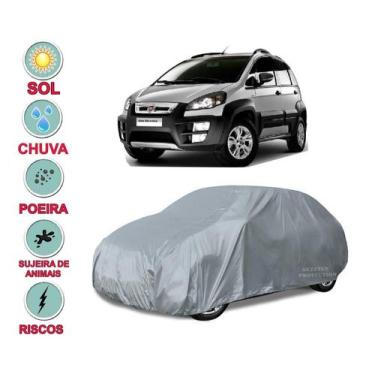 Imagem de Capa Cobrir Carro Fiat Idea Impermeável Proteção Bezzter