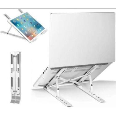 Imagem de Suporte Apoio Mesa Notebook Laptop Tablet Dobrável Ajustável - ZEM