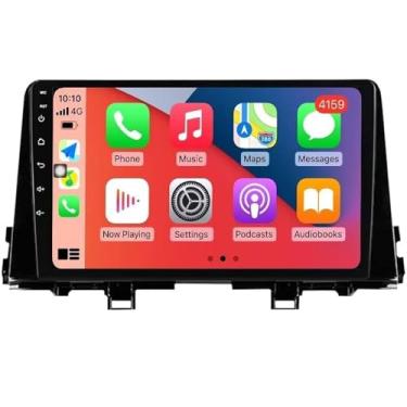 Imagem de Alikali Estéreo automotivo de 22,8 cm com Carplay Android Auto para Kia Morning Picanto 2016-2019 Double Din Android 13.0 com tela sensível ao toque receptor de rádio veicular com WiFi GPS navegação